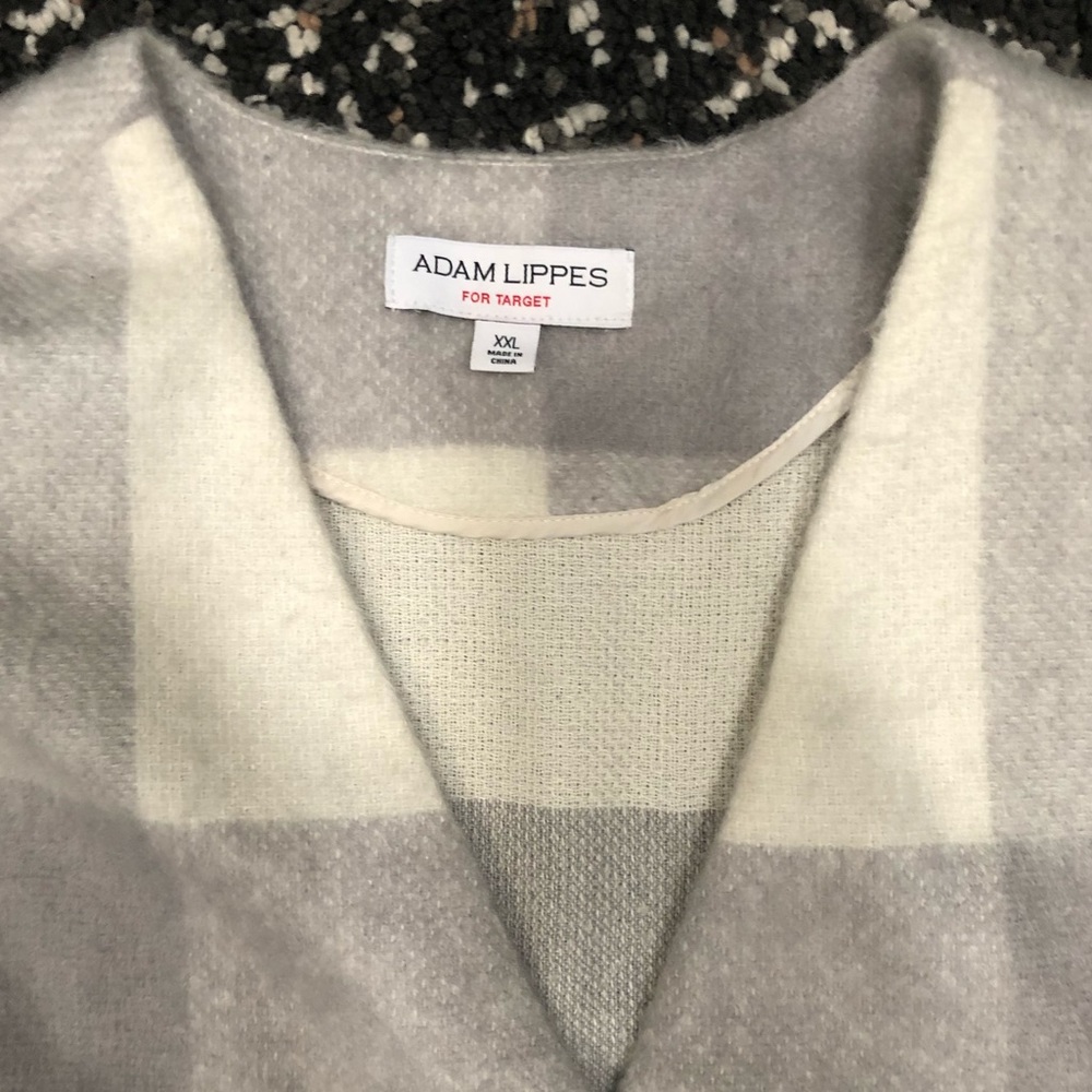 Adam Lippes For Target White & Gray Light Coat